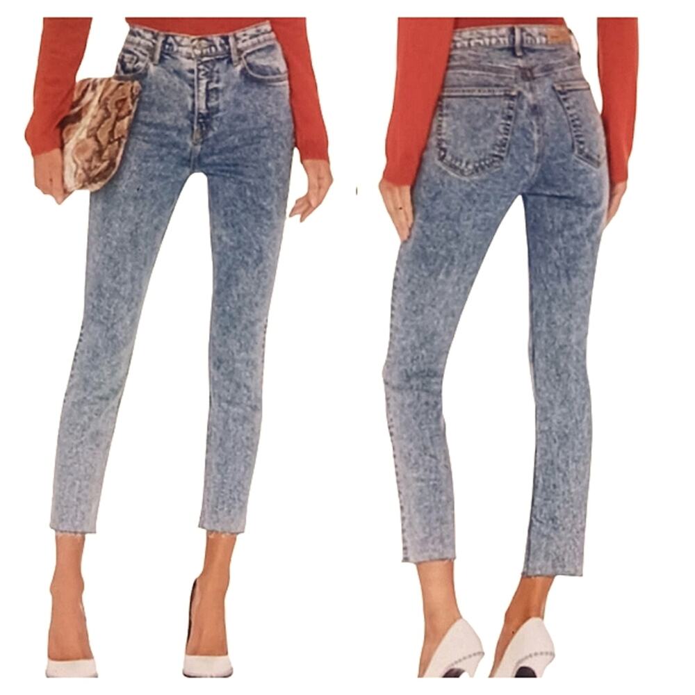 GRLFRND Reed High Rise Slim Easy Street EUC $228 Size 27 J1569